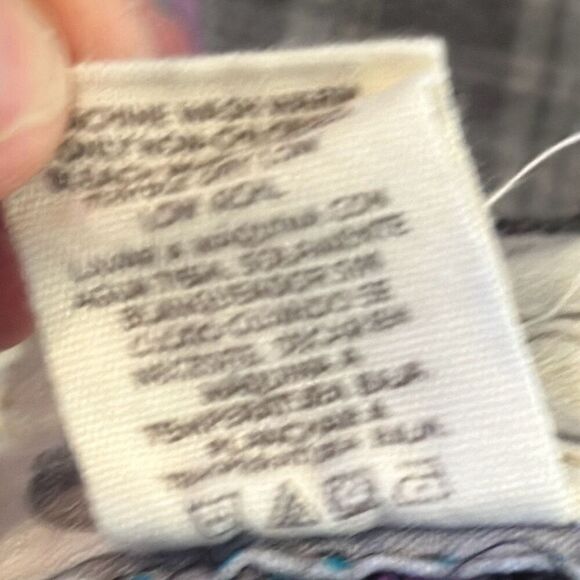 OP Ocean Pacific Gray Plaid Utility Shorts  Mens Size 34 Bermuda Style  OM3852A - Picture 8 of 9